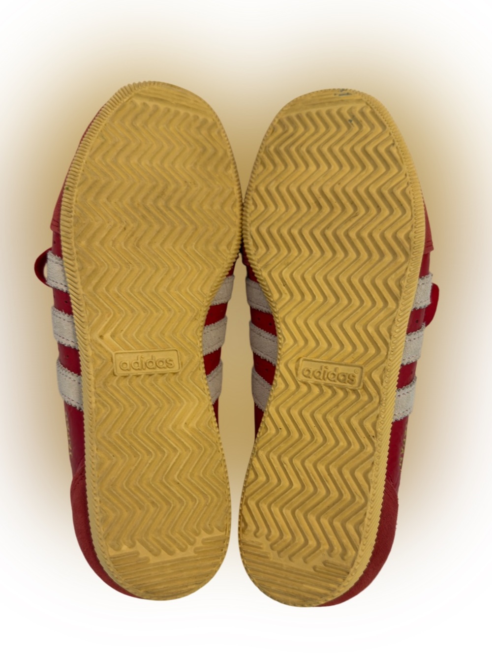 adidas Japan Shoes Red Cream 1964 Low Profile Retro Sneakers ⭐️Size 6.5M or 7.5W - Picture 12 of 13